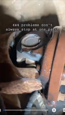 4x4 drivetrain repair on a Ford